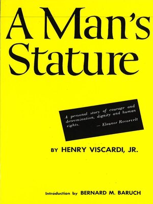 cover image of A Man's Stature